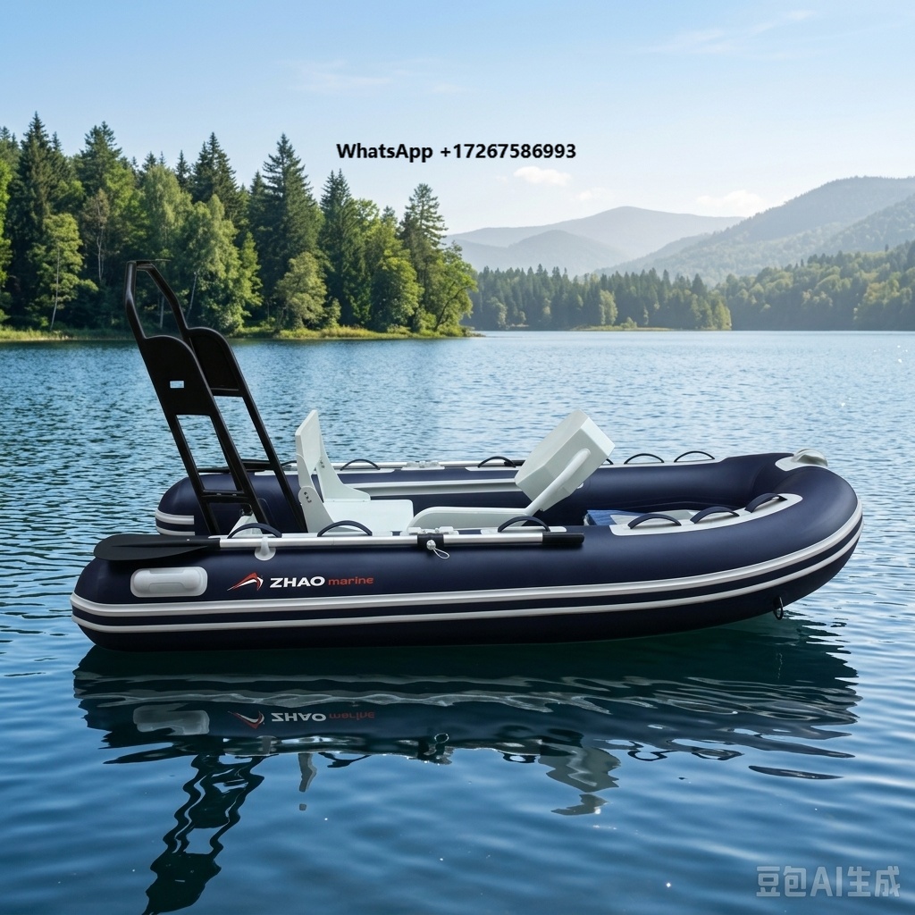 Fishing Boat Inflatable - Certyfikowany CE, model RIB-300, 3-metrowy, sztywny,