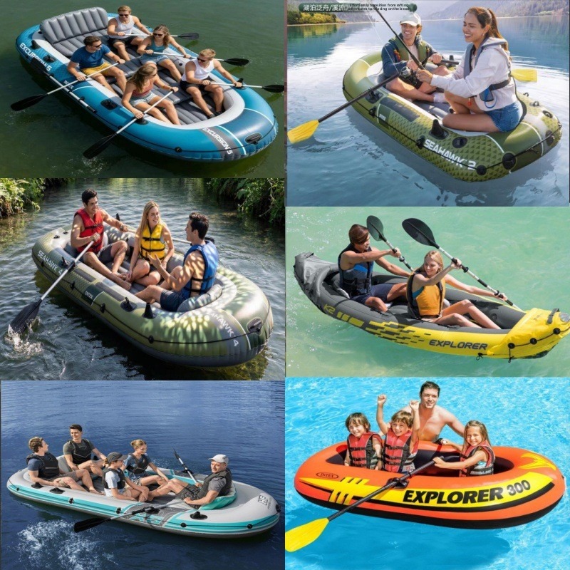 Wytrzymały dmuchany kajak wędk – Fishing Boat Inflatable recenzja i cena