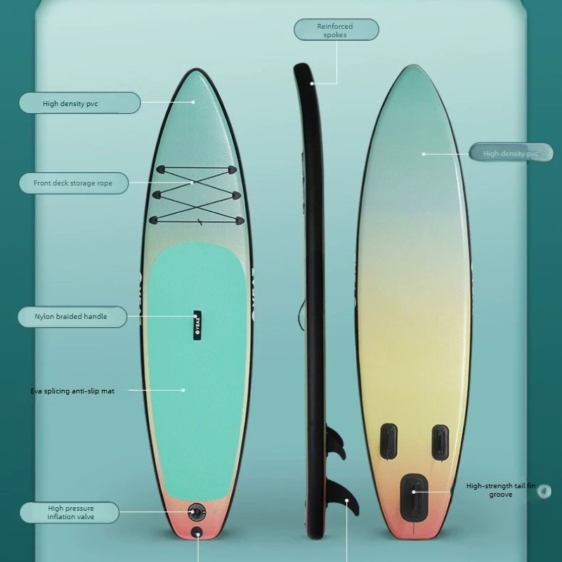 Elektryczna deska SUP z silnik – Fishing Boat Inflatable recenzja i cena