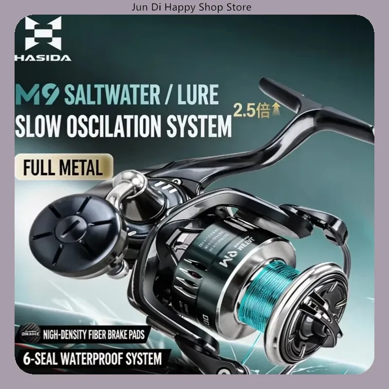 HASIDA M9 – kołowrotek spinnin – Fishing Boat Steering Wheel recenzja i cena